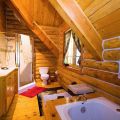 Туалет и душевая в деревянном доме