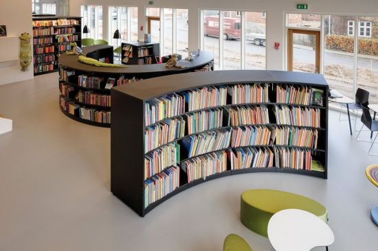 Дизайн школьной библиотеки