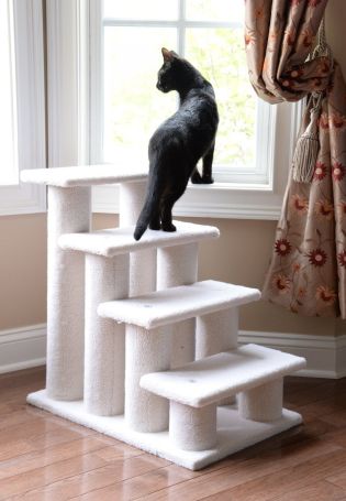 Лестница для кошек своими руками