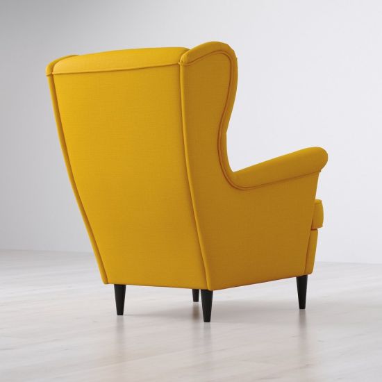 Икеа желтое кресло