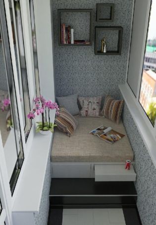 Раскладной диван на балкон