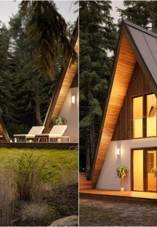Дома треугольной формы