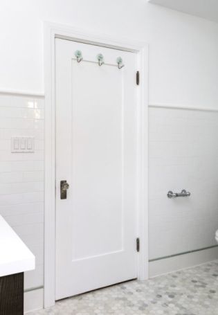 Двери в санузел и ванную комнату