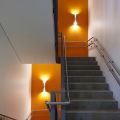 Подсветка лестницы на ступенях с датчиком