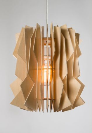Дизайнерский деревянный светильник