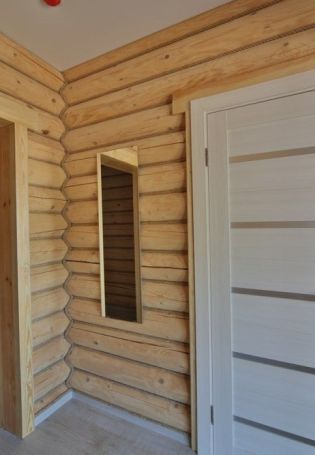 Обсада для дверей в деревянном доме