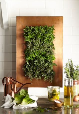 Искусственная зелень для декора стен