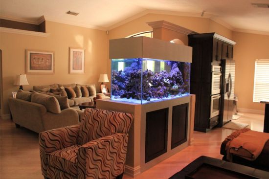 Шкаф с аквариумом