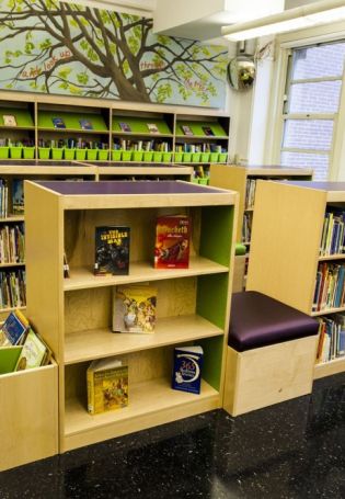Мебель для детской библиотеки