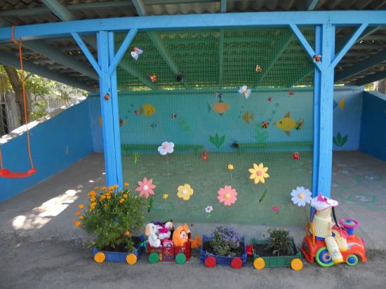 Развивающая среда на участке детского сада