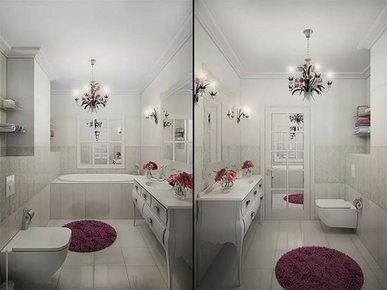 Совместный туалет с ванной дизайн