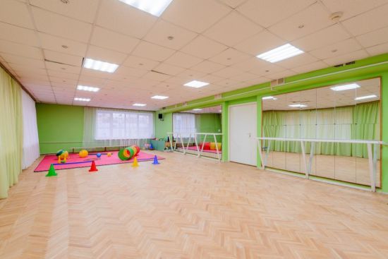 Современный спортивный зал в детском саду