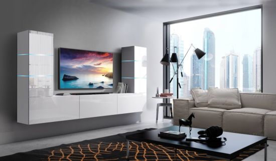 Современные стенки под телевизор