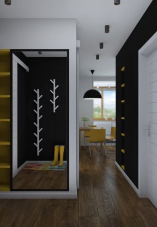 Дизайн коридора в однокомнатной квартире