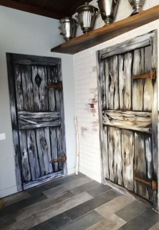 Роспись межкомнатных дверей