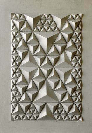 Панно на стену из оригами