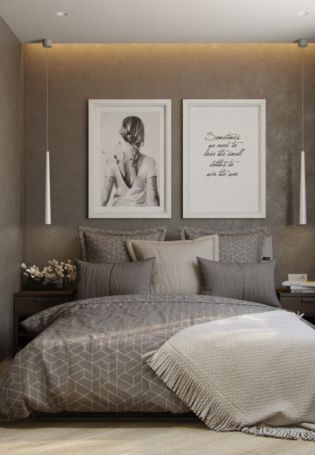 Дизайн спальни в квартире пик