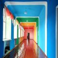 Стены коридоров школ цвета