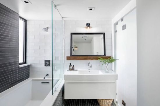 Интерьер современной ванной комнаты фото дизайн маленькой