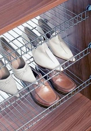Решетка под обувь в шкаф