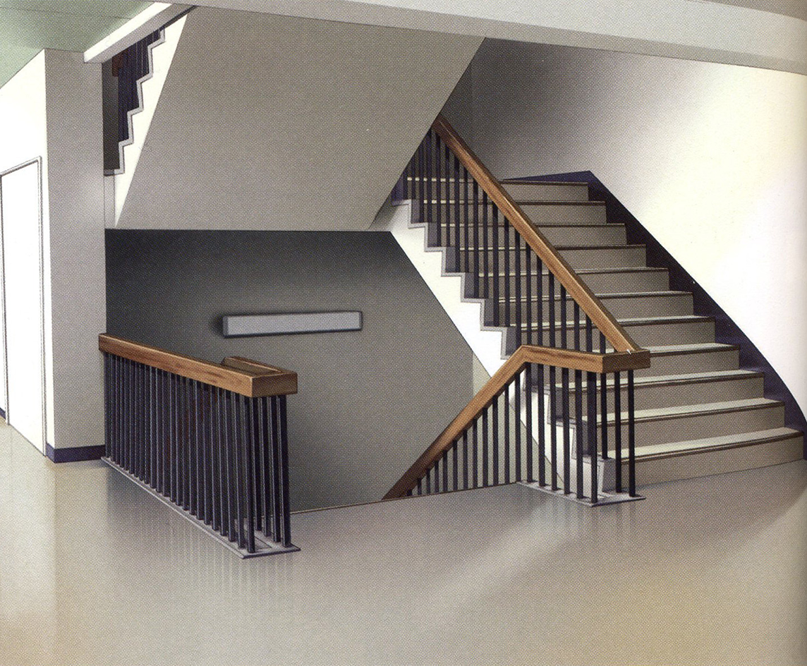 В школе втором этаже. Лестница в современной школе. Лестница в подъезде. Лестница с боку. Лестница в лестничной клетке.