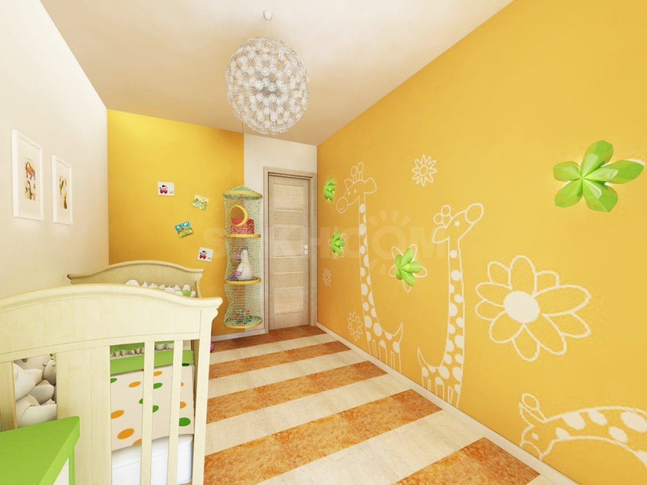Обои интерьер детская. Интерьер детской комнаты. Детская комната с желтыми стенами. Сочетание цветов стен в детском саду. Детская комната в желтом цвете.
