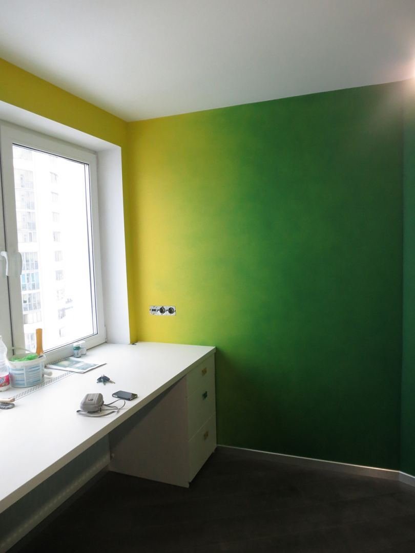 Краски под обои цвета. Салатовый колер Dulux. Покрашенные стены в интерьере. Покраска стен в квартире. Краска для стен в квартире.