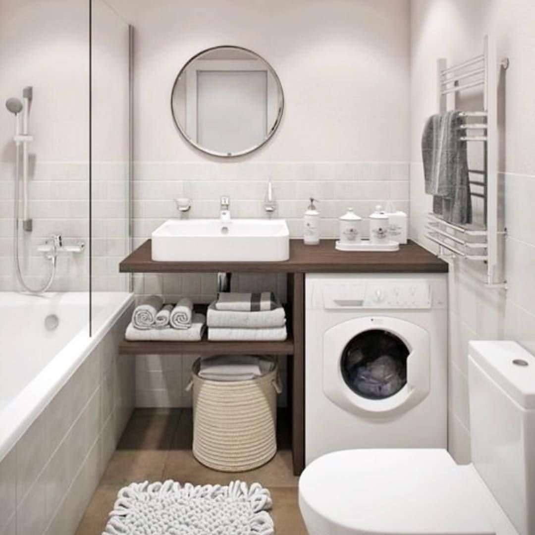Дизайн маленькой ванной комнаты со стиральной. Совмещённый санузел 3м2. Небольшие Ванные комнаты. Интерьер небольшой ванной. Интерьер маленькой ванной.