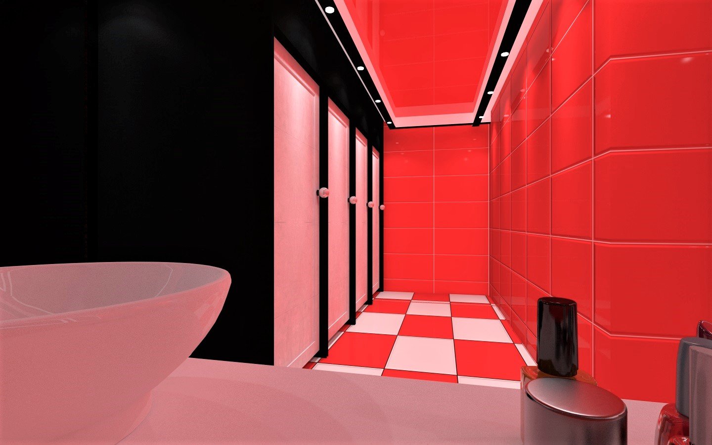 Ночной клуб туалет видео. Туалет в ночном клубе. Неоновый туалет. Дизайн туалета в клубе. Красный унитаз.