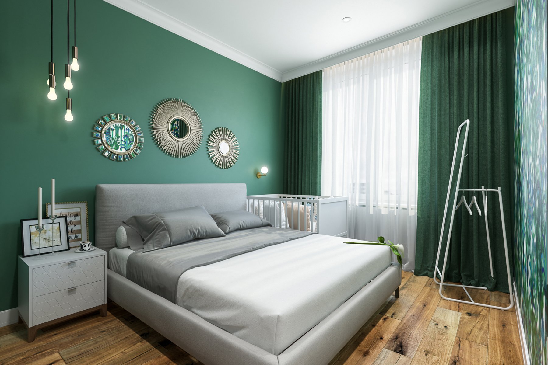 Изумрудно серый цвет. Зеленая спальня. Спальня в Земляном цвете. Зеленый интерьер спальни. Спальня в зеленом цвете.