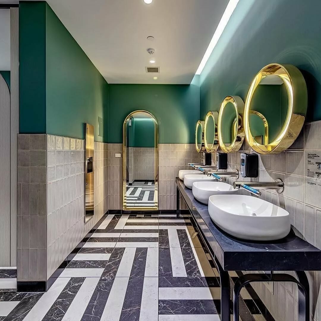 Туалет в кафе дизайн