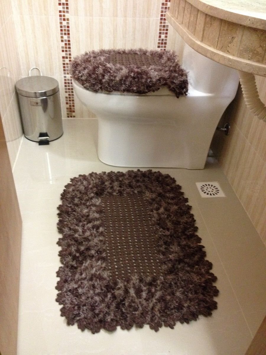 Сделать коврик в ванную
