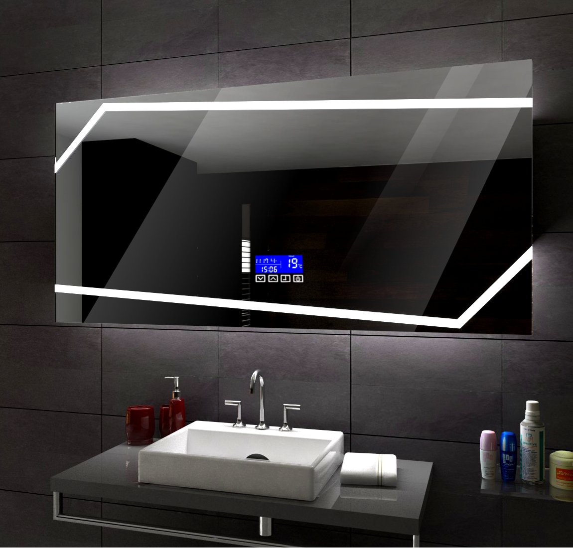 Зеркало с подогревом в ванную купить. Зеркало с led подсветкой "Кристал премиум" 900х600мм. Зеркала с подсветкой для ванной. Современные зеркала в ванную комнату с подсветкой.