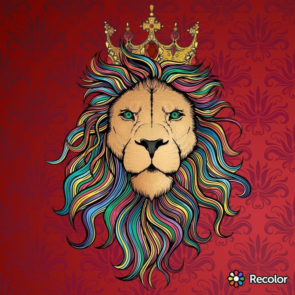 Корона со львом. Лев с короной. Обои Лев с короной. Лев эскиз. Картина Лев с короной.