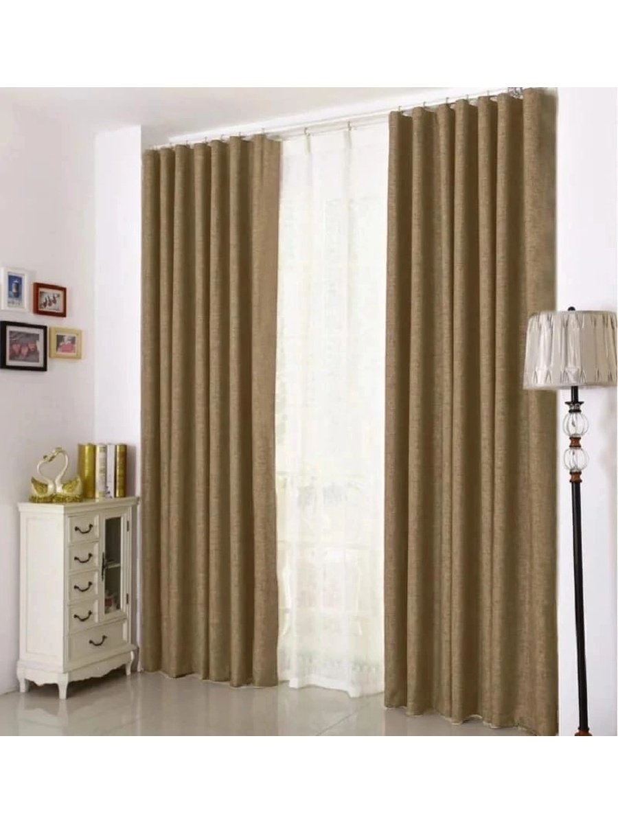 Шторы из рогожки