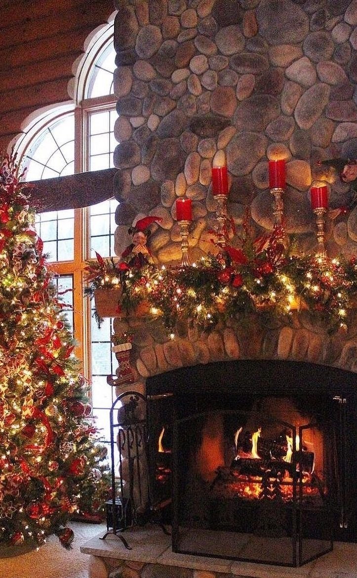 Новогодний камин