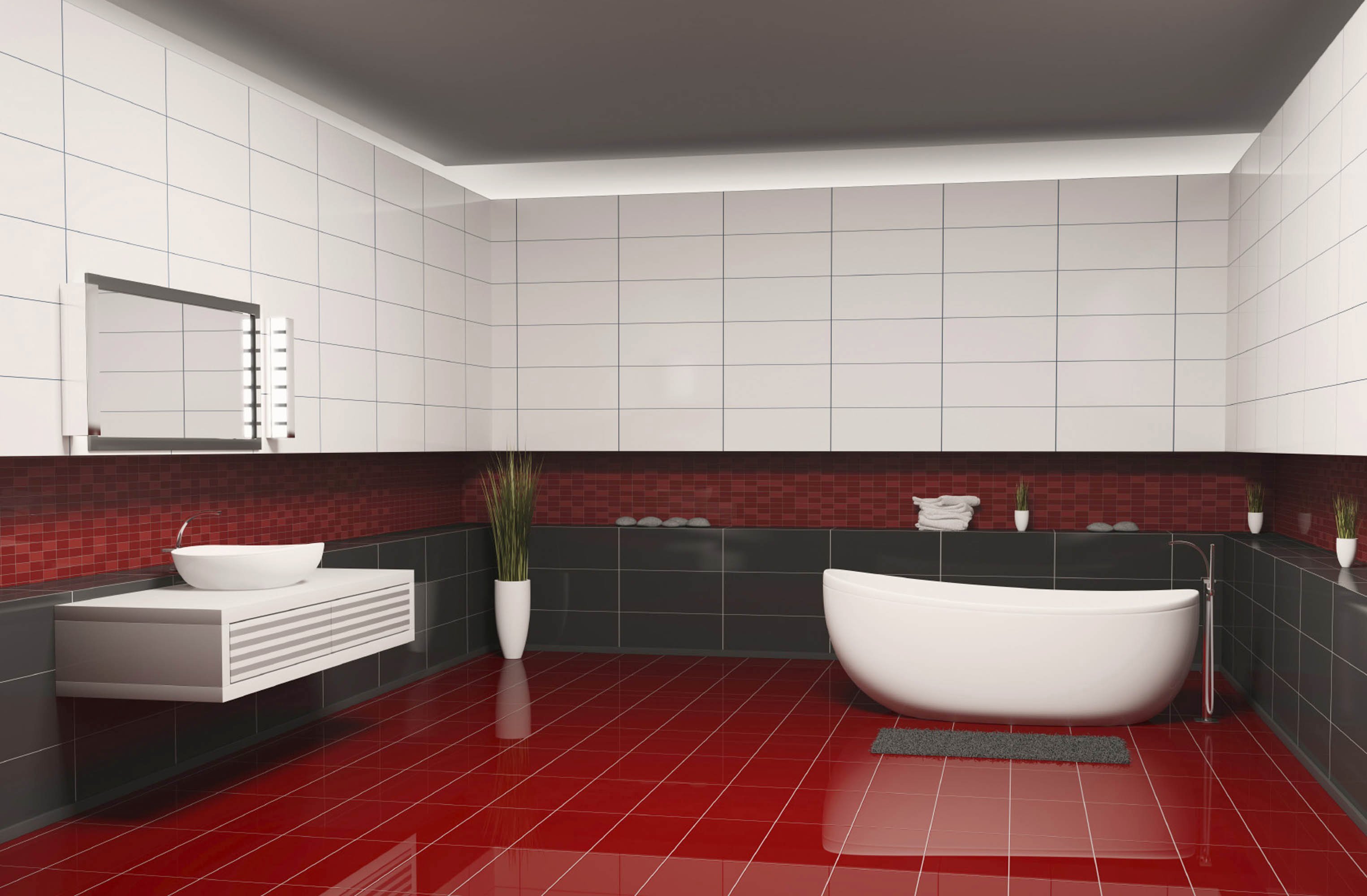 Красная плитка в ванной plitka vanny ru. Красная плитка для ванной. Ванная в Красном цвете. Ванна красно белая плитка. Ванная с красной плиткой.