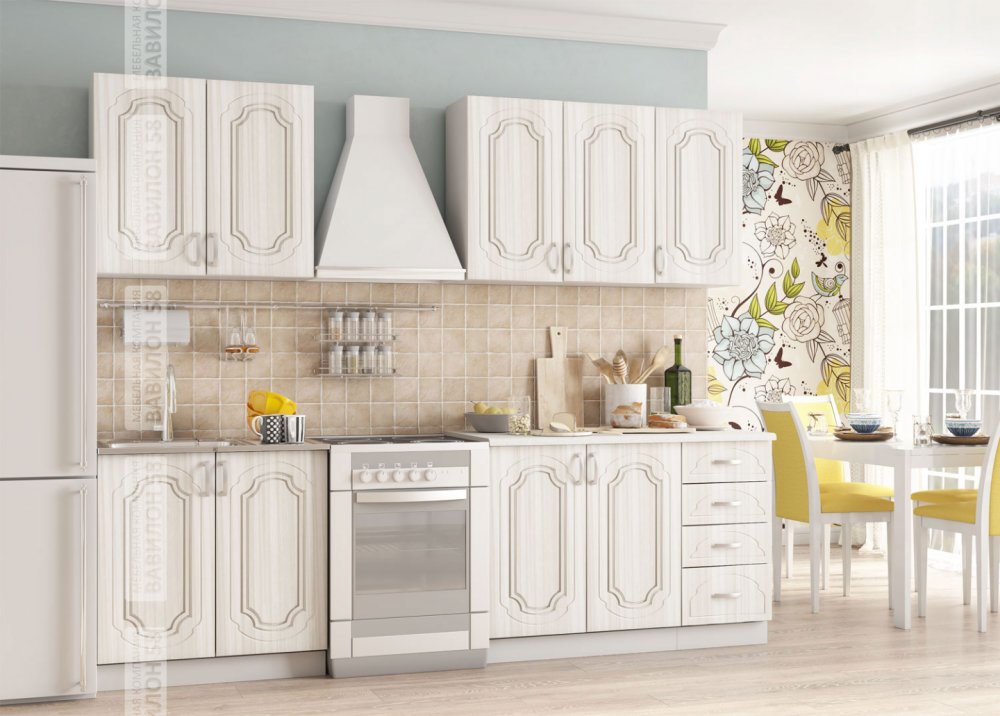 Кухня Прованс Диал ясень патина