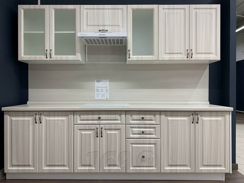 Кухня модульная Виктория Сандал белый