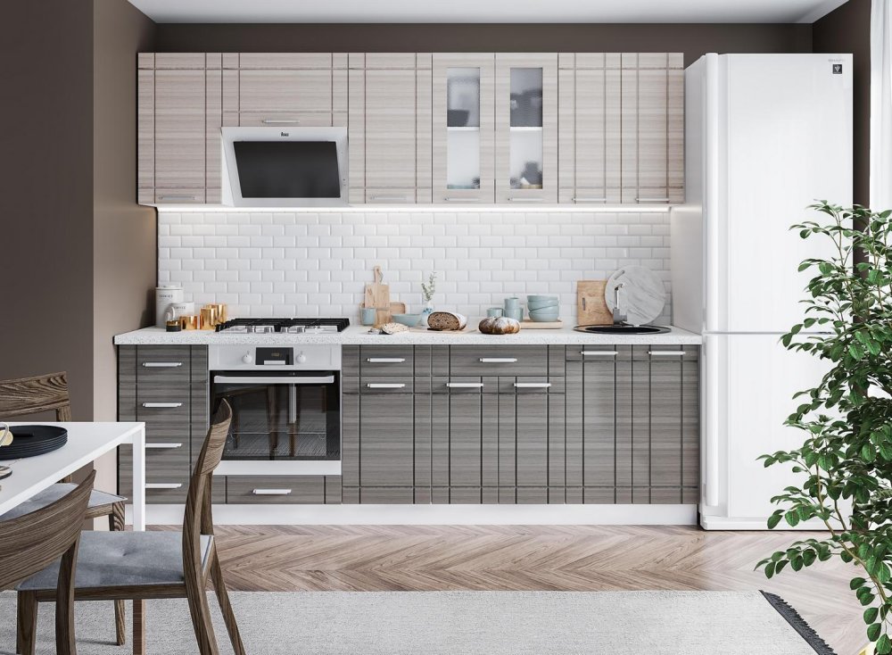 Кухня Бомбей Сандал белый