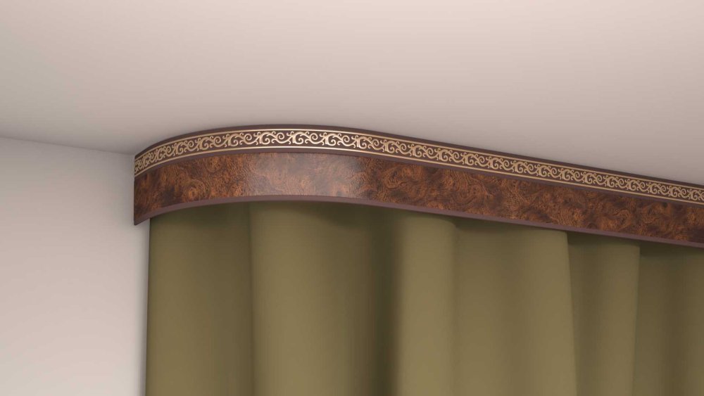 Карниз шина потолочная двухрядная Legrand