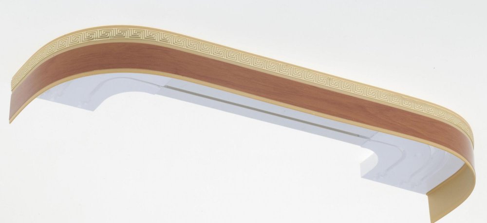 Карниз потолочный алюминиевый 3х рядный 3500