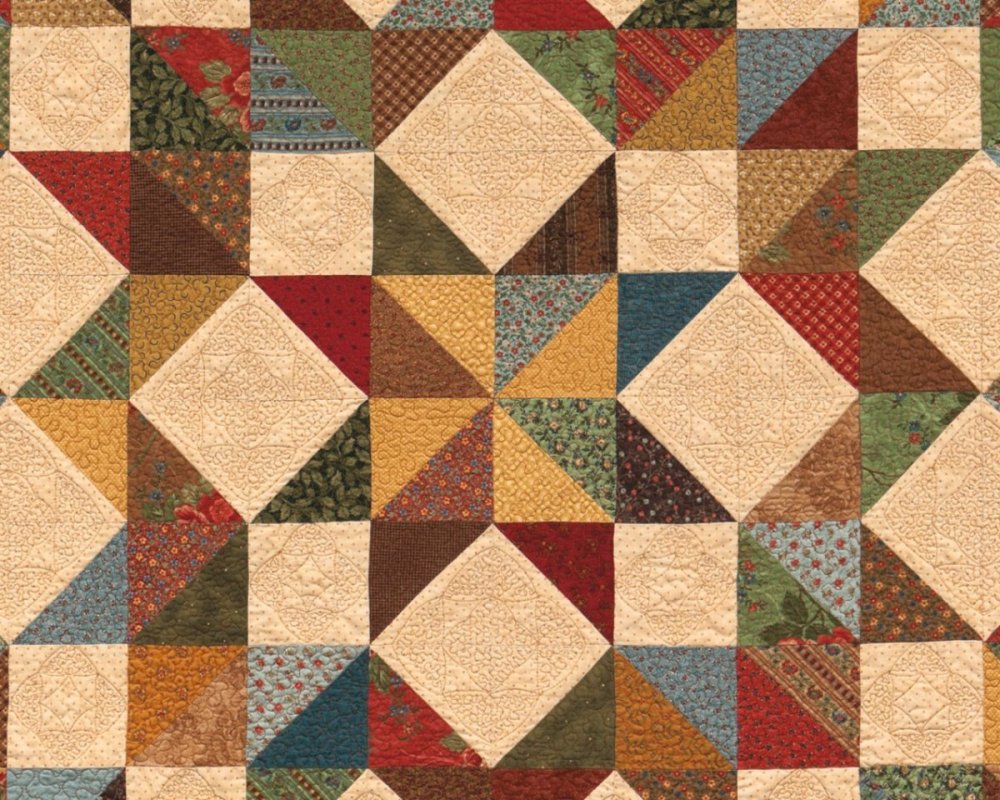 Лоскутное шитье дорожки