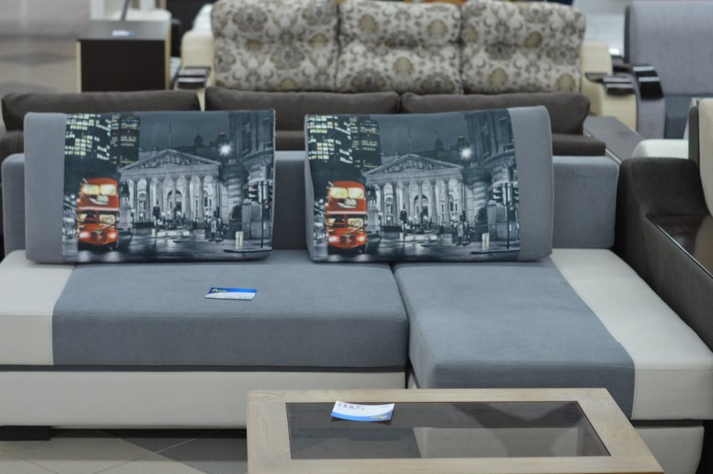 Диван Лидер 3 (ППУ) Саванна