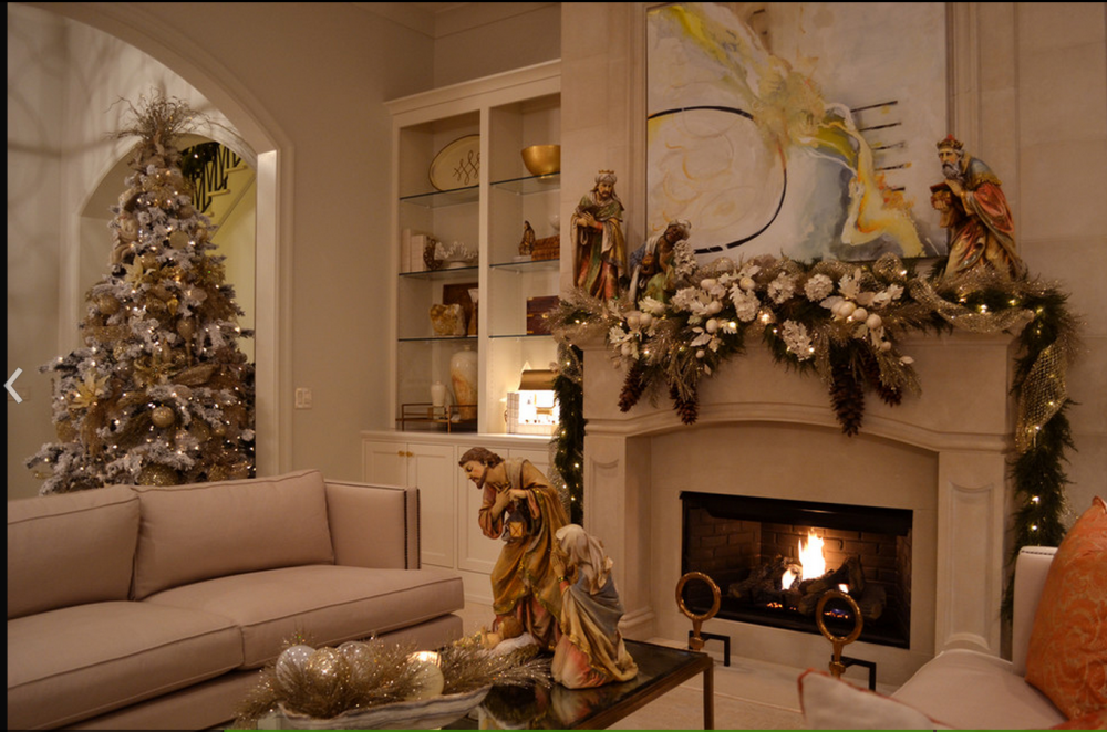 Новогодние интерьеры