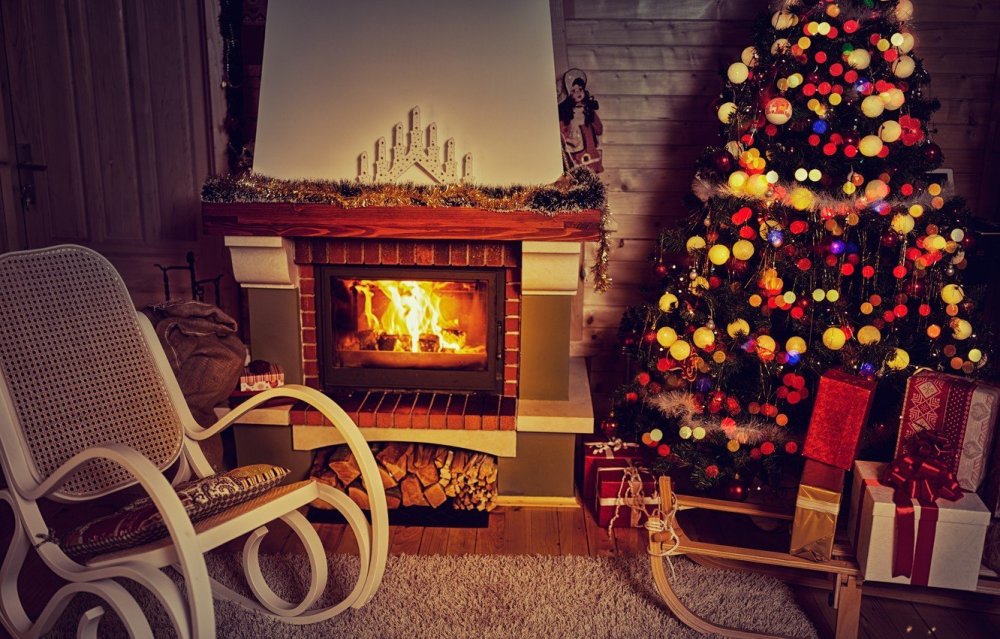 Новогодние камины