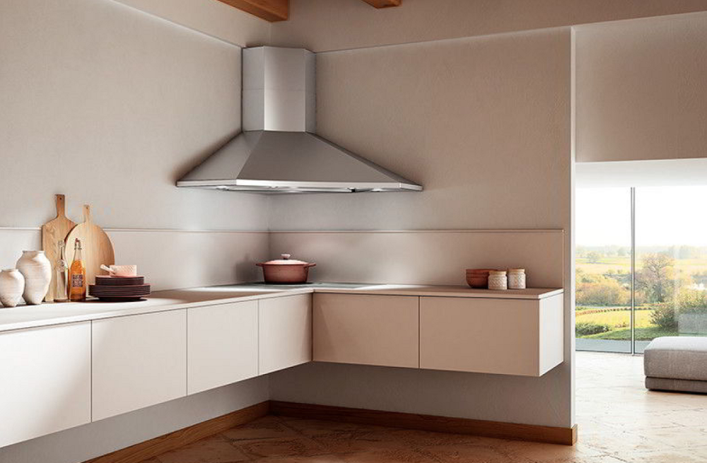 Каминная вытяжка Faber Solaris angolo eg6 x a100