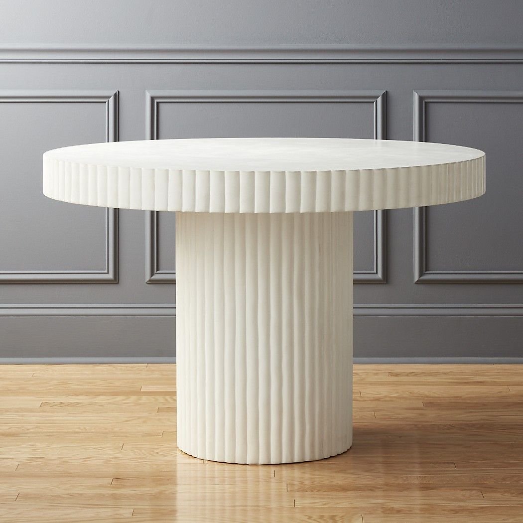 Столик колонны. Oslo Onyx 16-inch Round end Table журнальный стол. Круглый стол с рифленой ножкой. Стол круглый дизайнерский. Столик круглый.