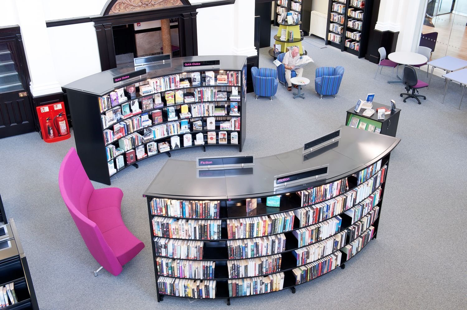 мобильная мебель для библиотек